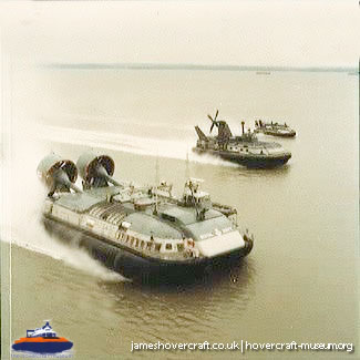 Military Hovercraft with the Royal Navy -   (submitted by The <a href='http://www.hovercraft-museum.org/' target='_blank'>Hovercraft Museum Trust</a>).